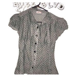 Heart of Haute Dotted Blouse